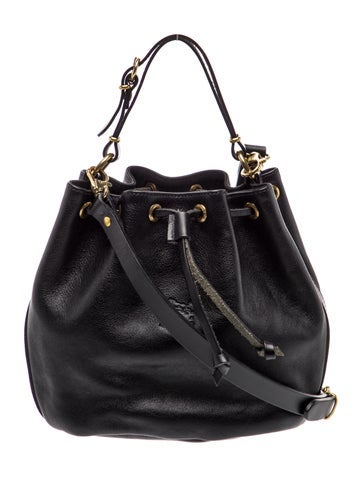 Leather Top Handle Bag