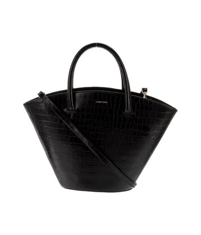 Anine Bing Bing Embossed Leather Mini Holland