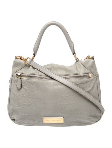 Leather Top Handle Bag