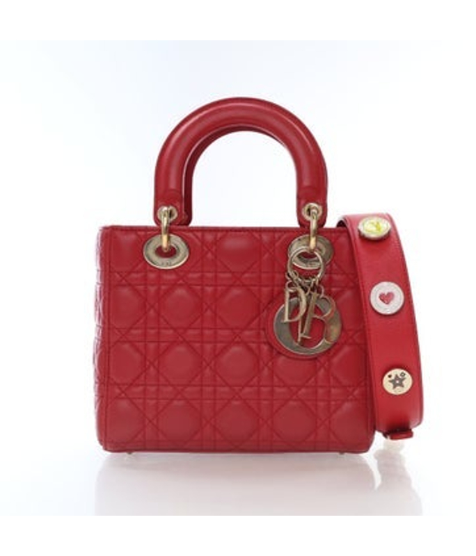 Dior Dior Cannage Lucky Badges My Lady Dior Small