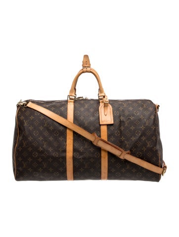 LV Monogram Keepall Bandouliere 55