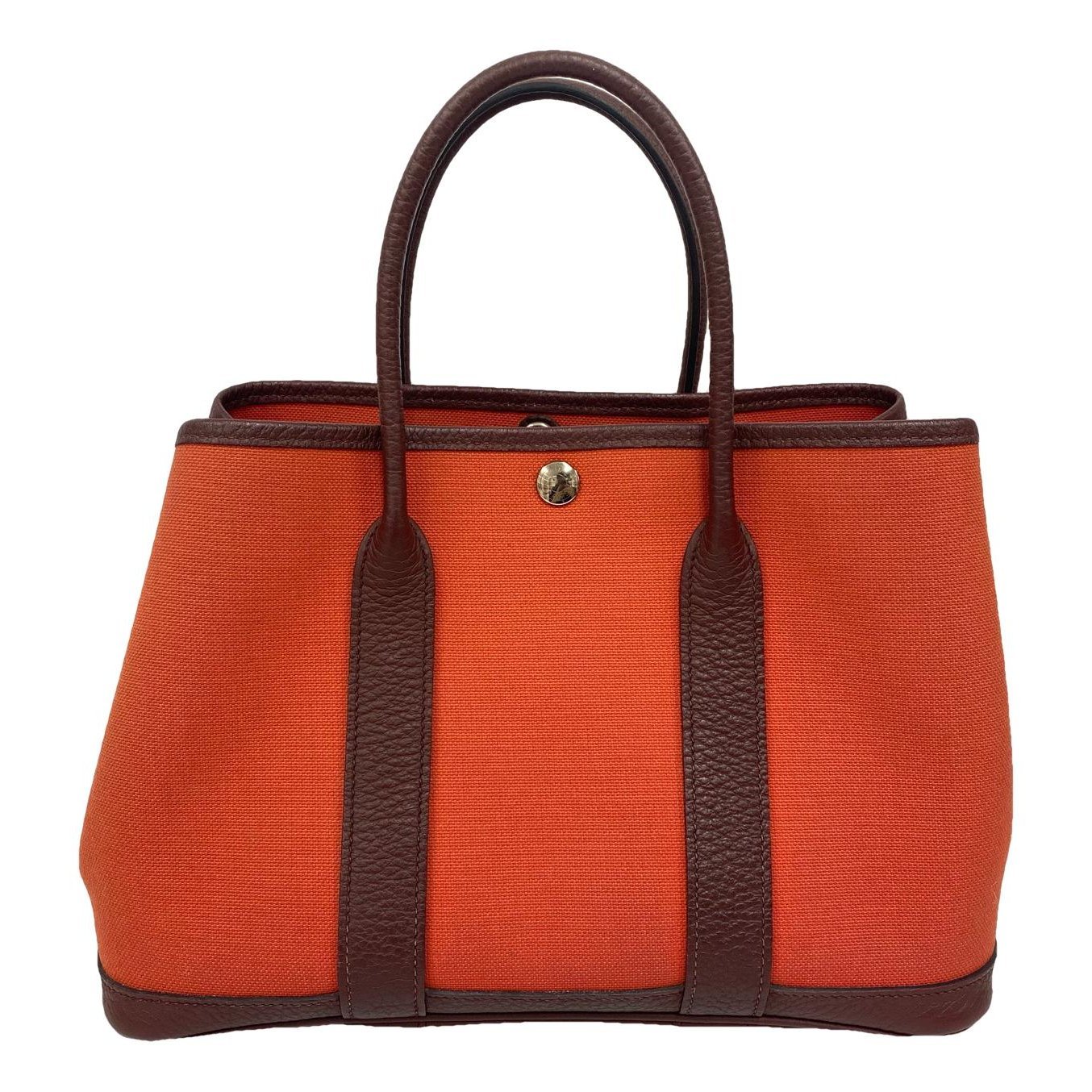 Hermes Garden Party 30 Handbag Natural 6734