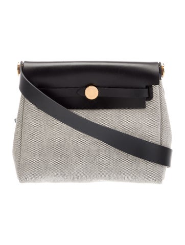 Hermes 2025 Vache Hunter & Toile Militaire Mini Herbag Zip 20