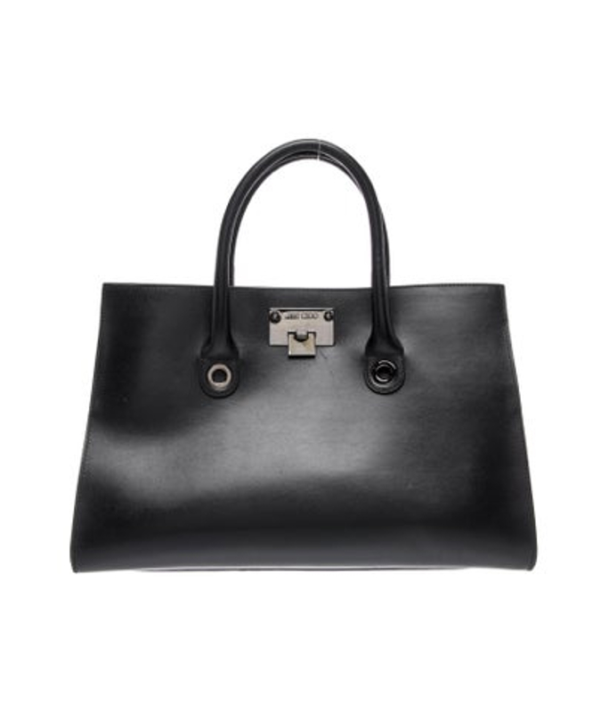 Jimmy Choo Choo Leather Top Handle Bag