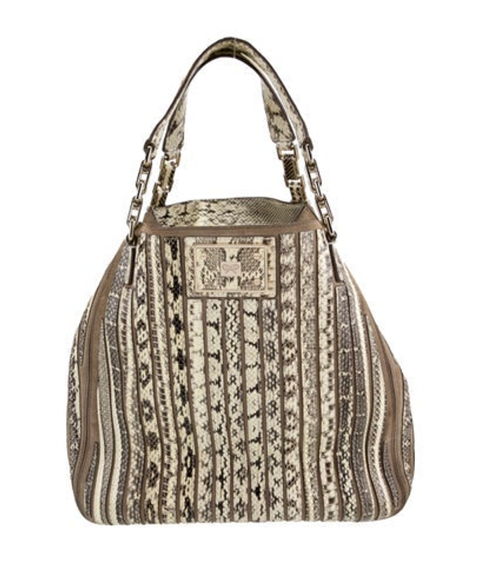 Anya Hindmarch Hindmarch Embossed Leather Tote
