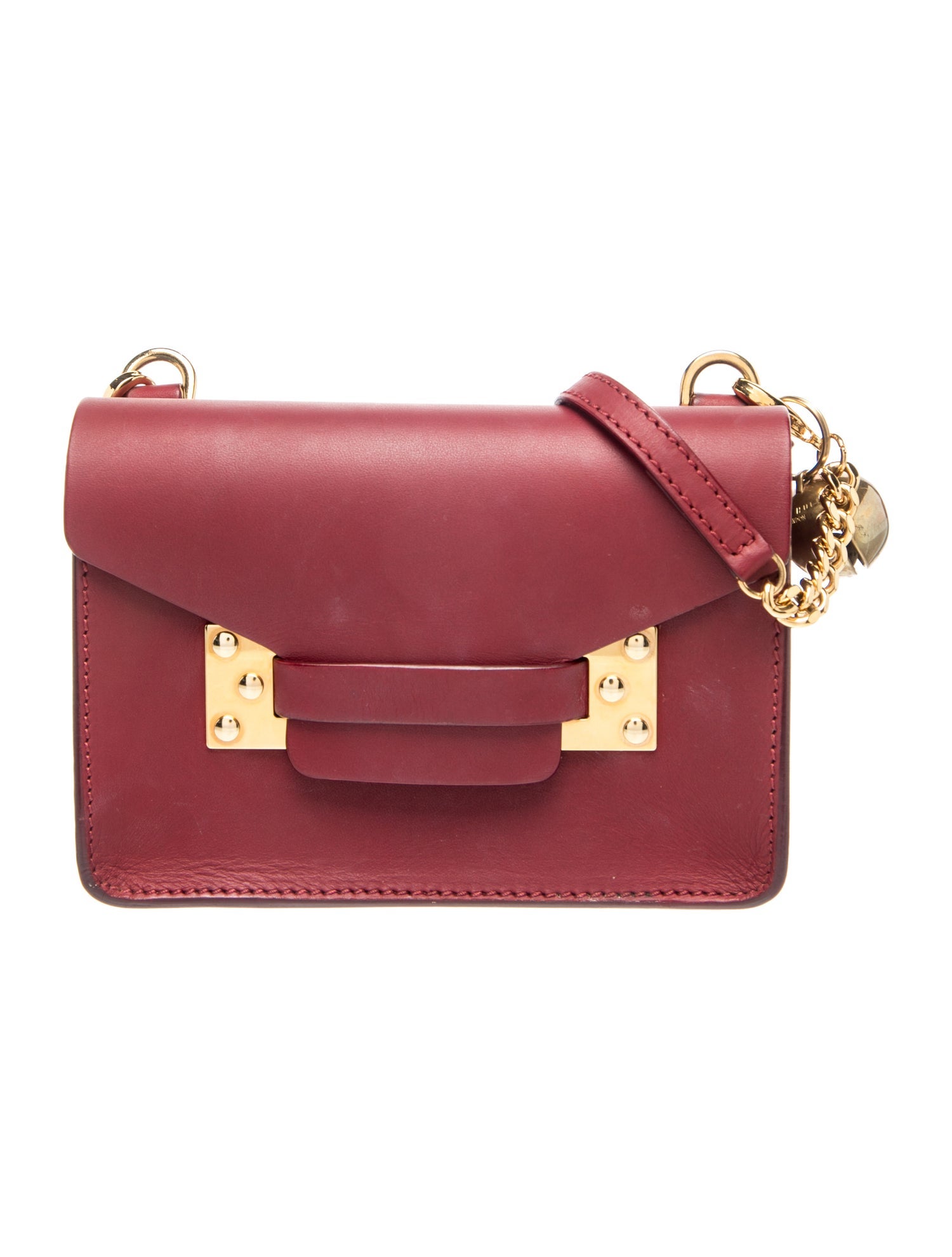 Sophie Hulme Leather Crossbody Bag
