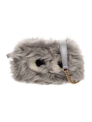 Anya Hindmarch Faux Fur Crossbody Bag