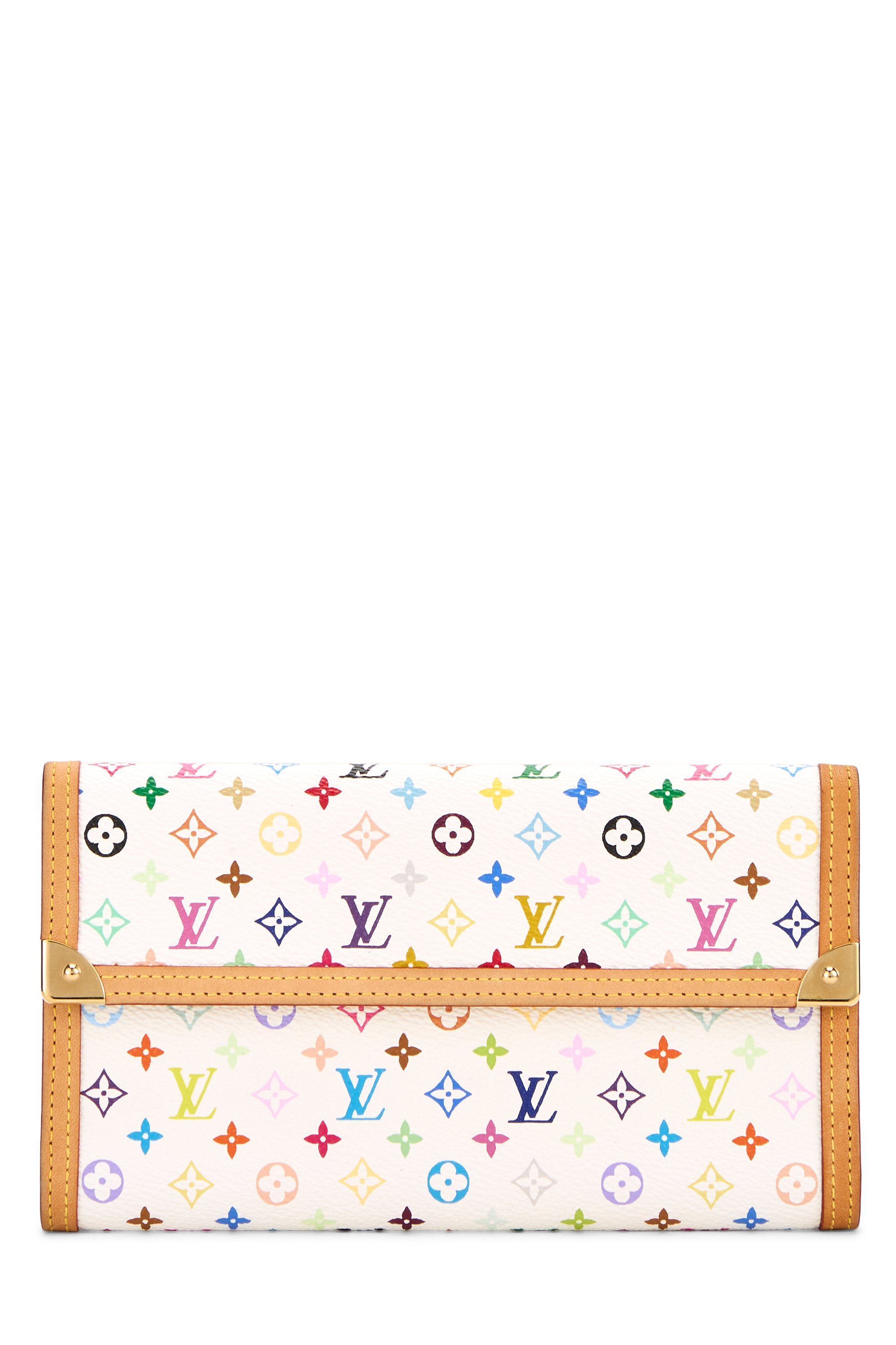 Takashi Murakami x Louis Vuitton White Monogram Multicolore International
