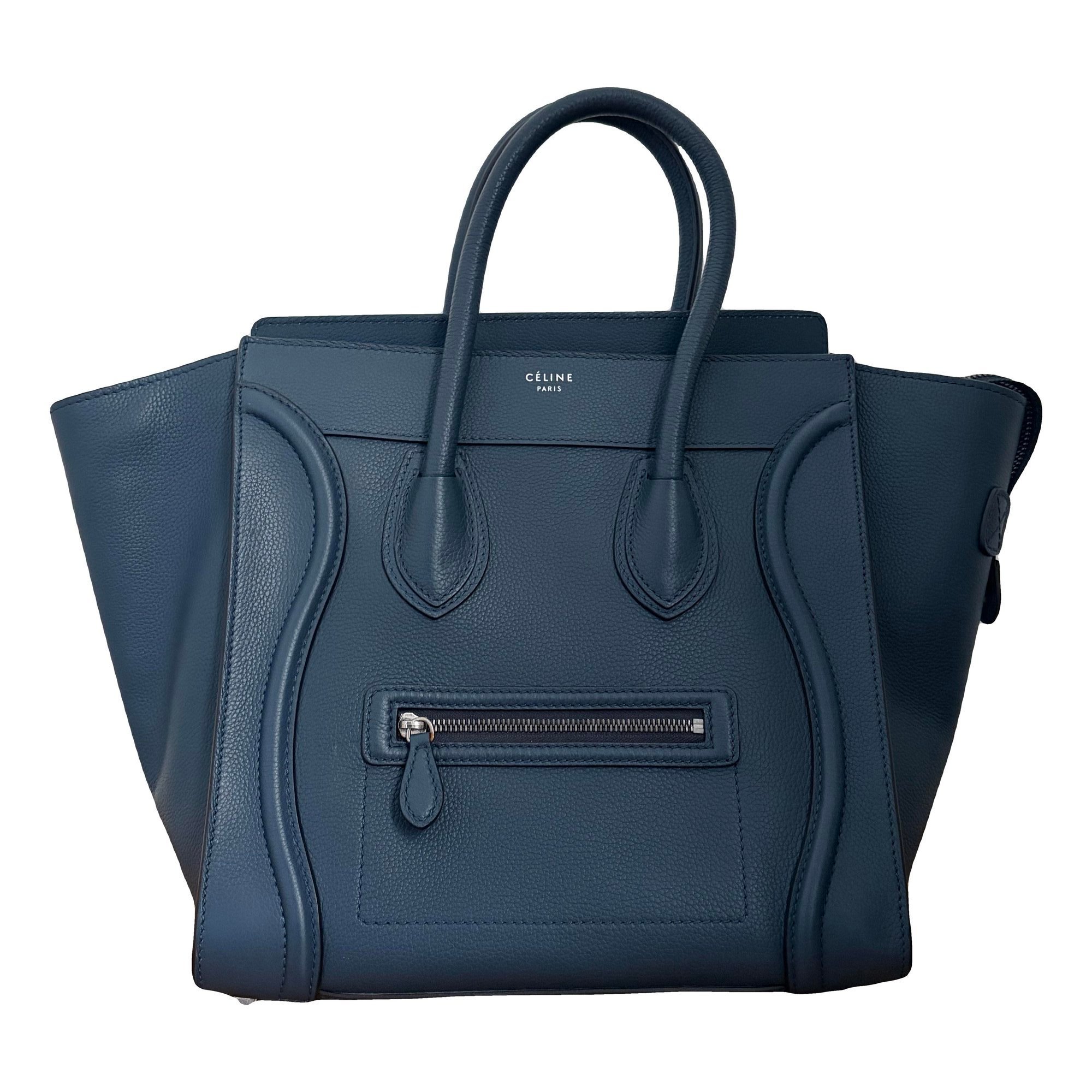 Luggage leather handbag