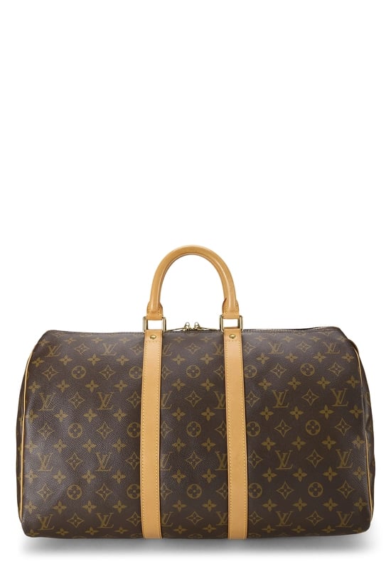 Monogram Canvas Keepall Bag 45