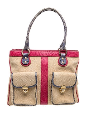 Canvas Top Handle Bag