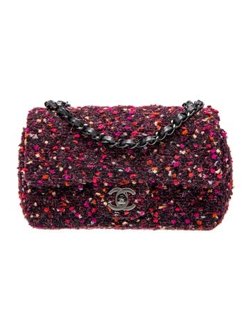 Classic Tweed Mini Rectangular Flap Bag