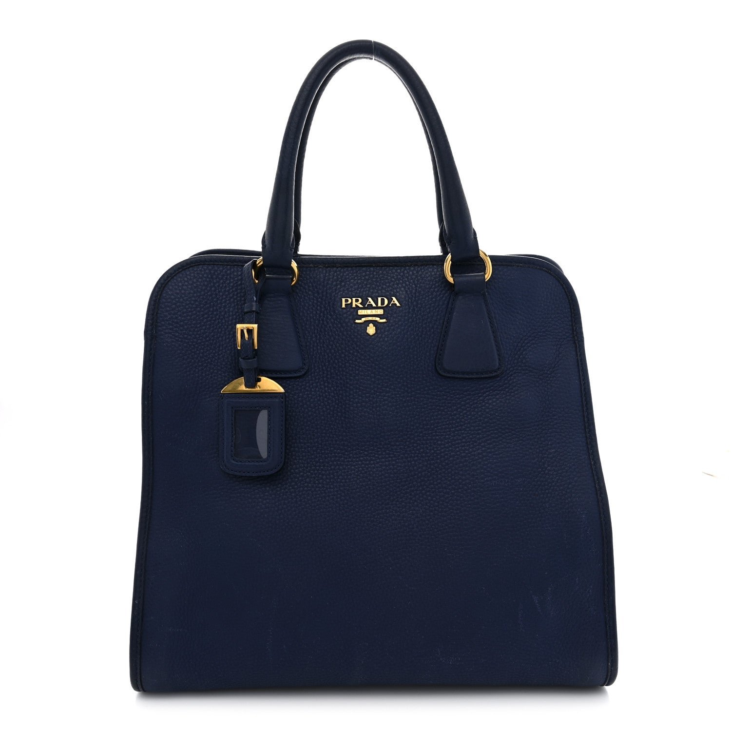 Prada Vitello Daino Shopping Tote Inchiostro