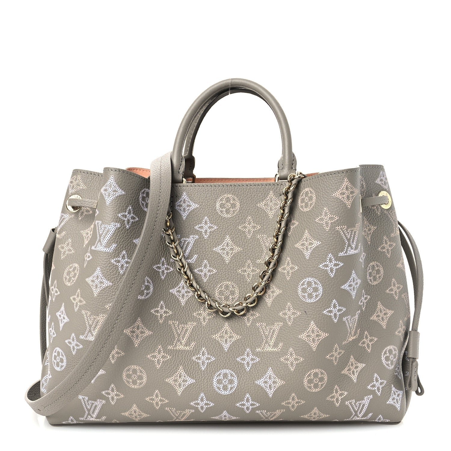 Louis Vuitton Mahina Flight Mode Bella Tote Grey