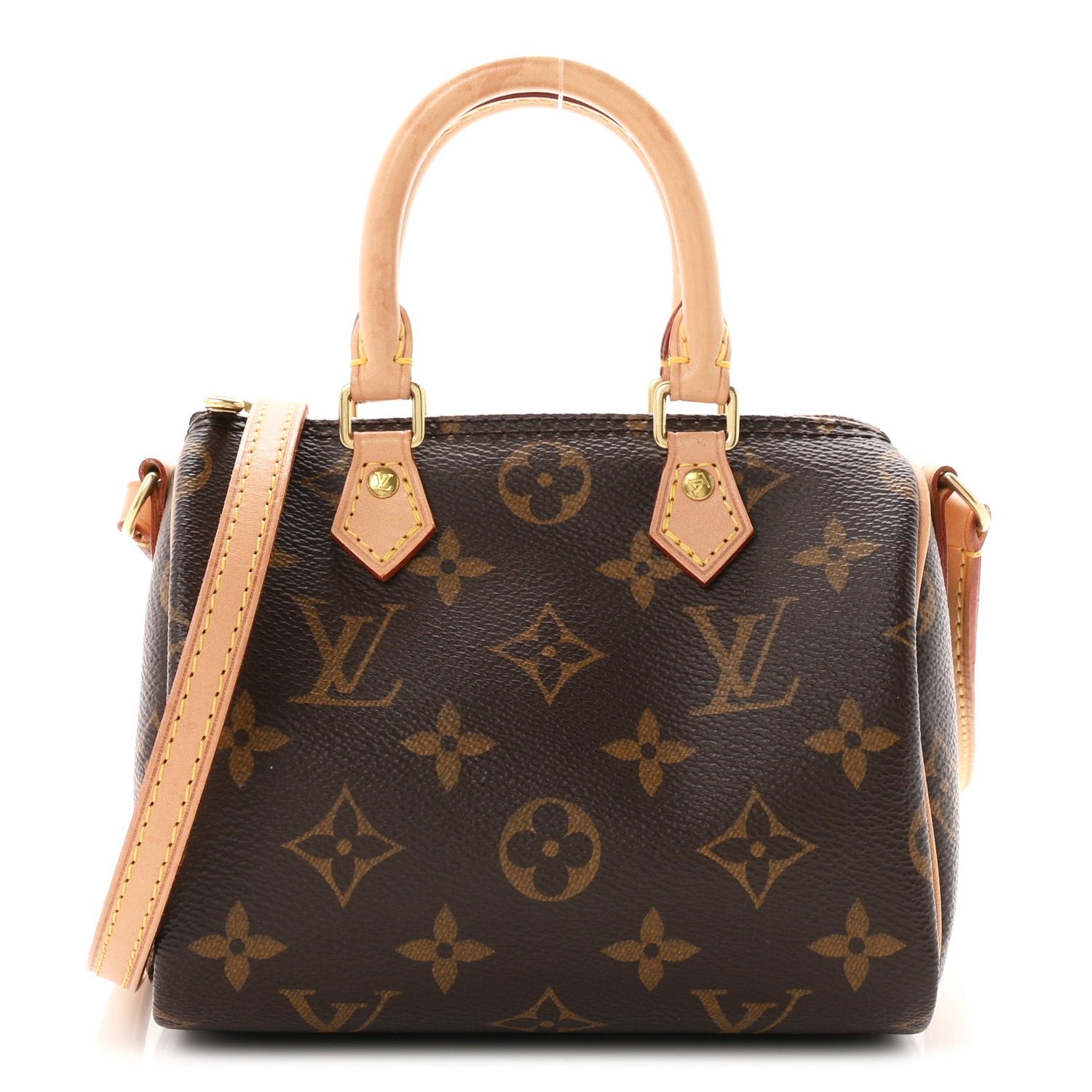 Louis Vuitton Monogram Nano Speedy Bandouliere