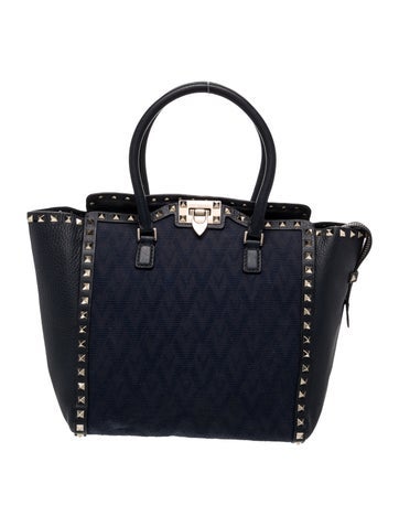 Valentino Rockstud Top Handle Bag