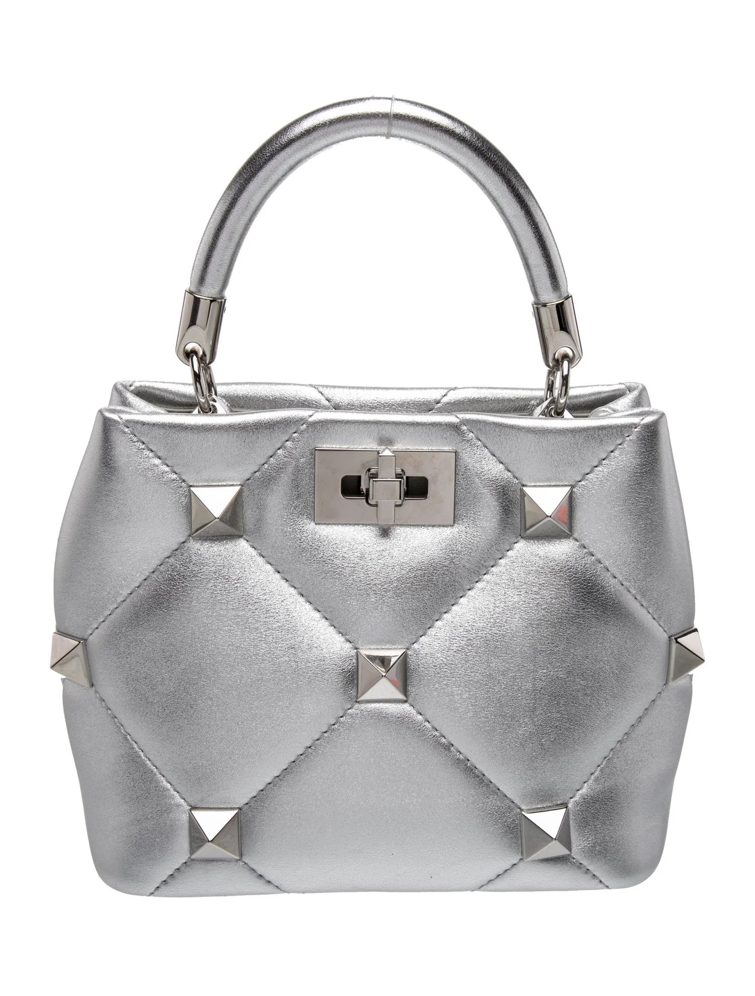 Rockstud Top Handle Bag