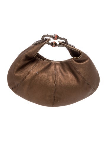 Jimmy Choo Leather Top Handle Bag