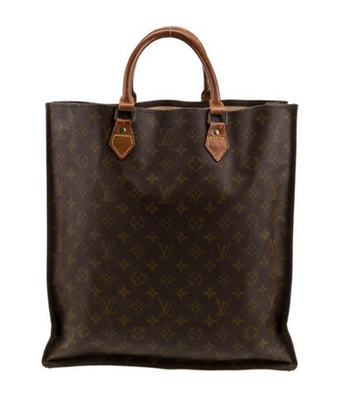Louis Vuitton Vuitton Lv Monogram Sac Plat Gm Vintage