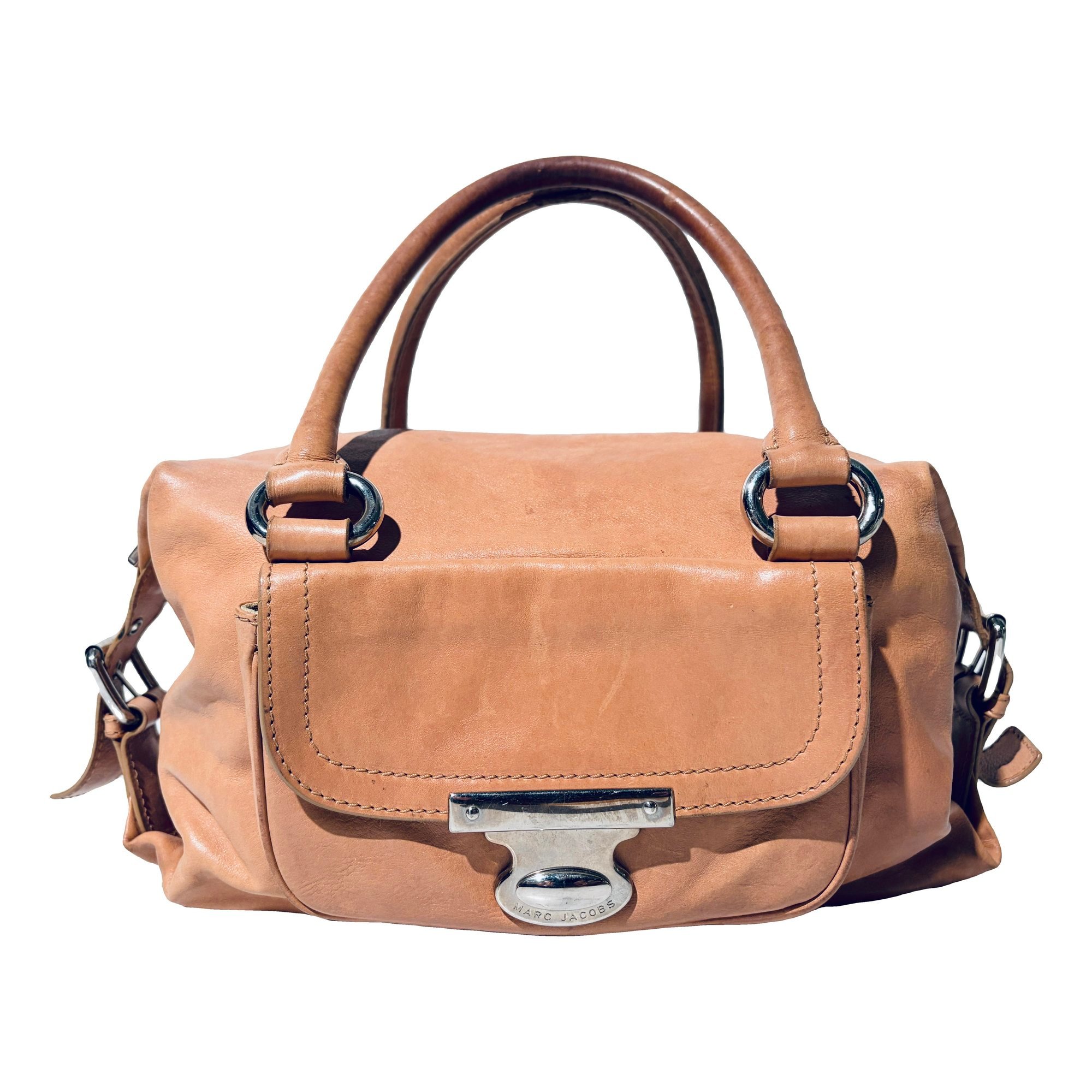 Leather satchel