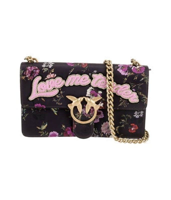 Pinko Leather Shoulder Bag