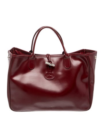 Leather Top Handle Bag