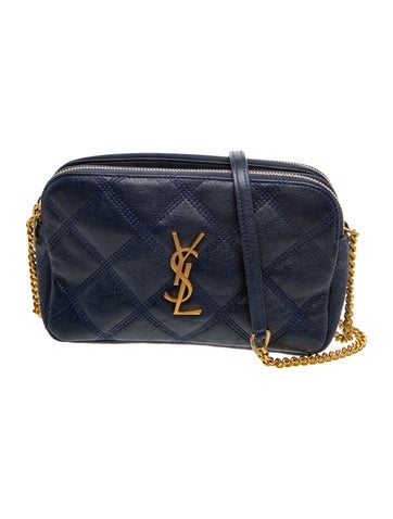 Leather Monogram Becky Double Zip