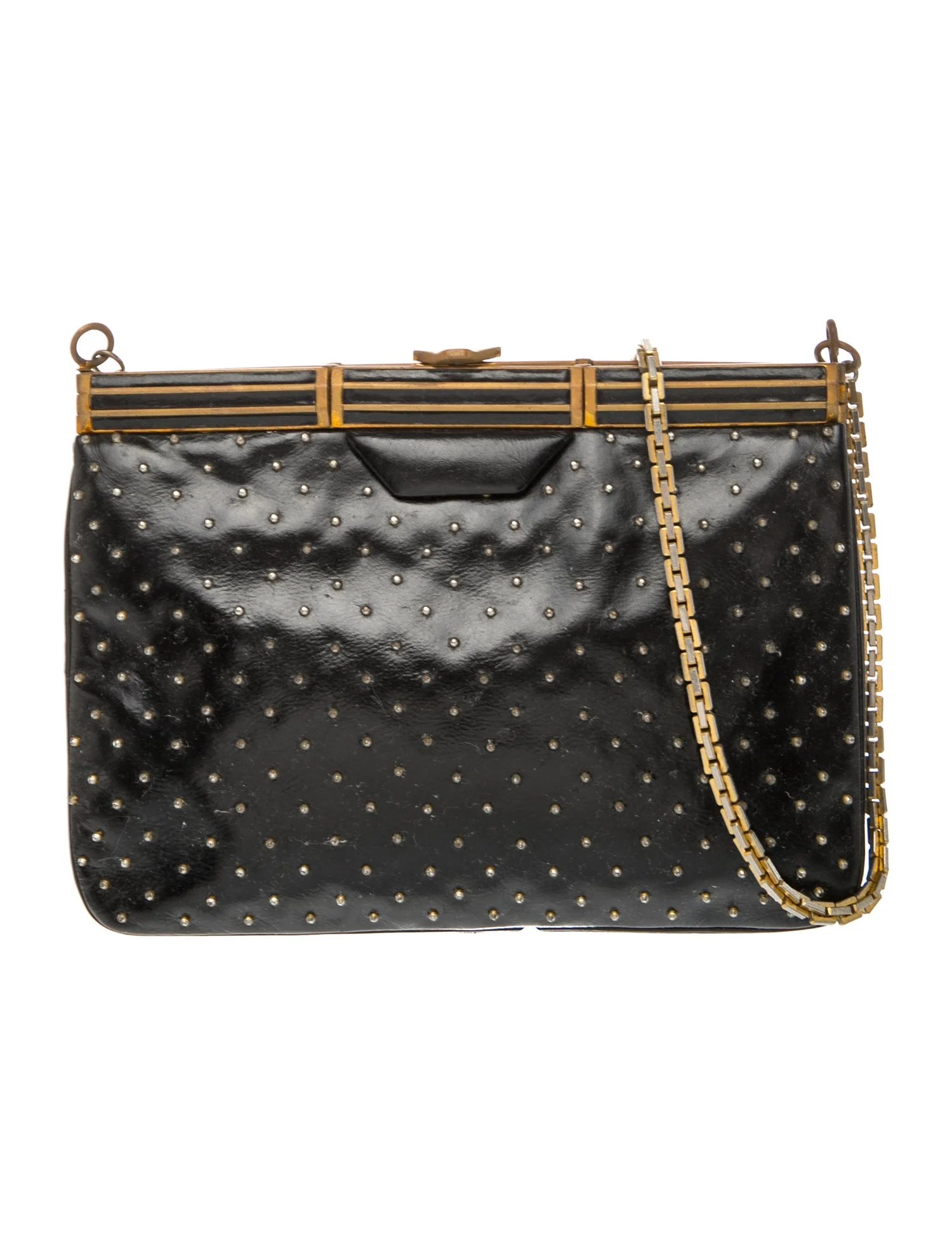 Judith Leiber Leather Evening Bag