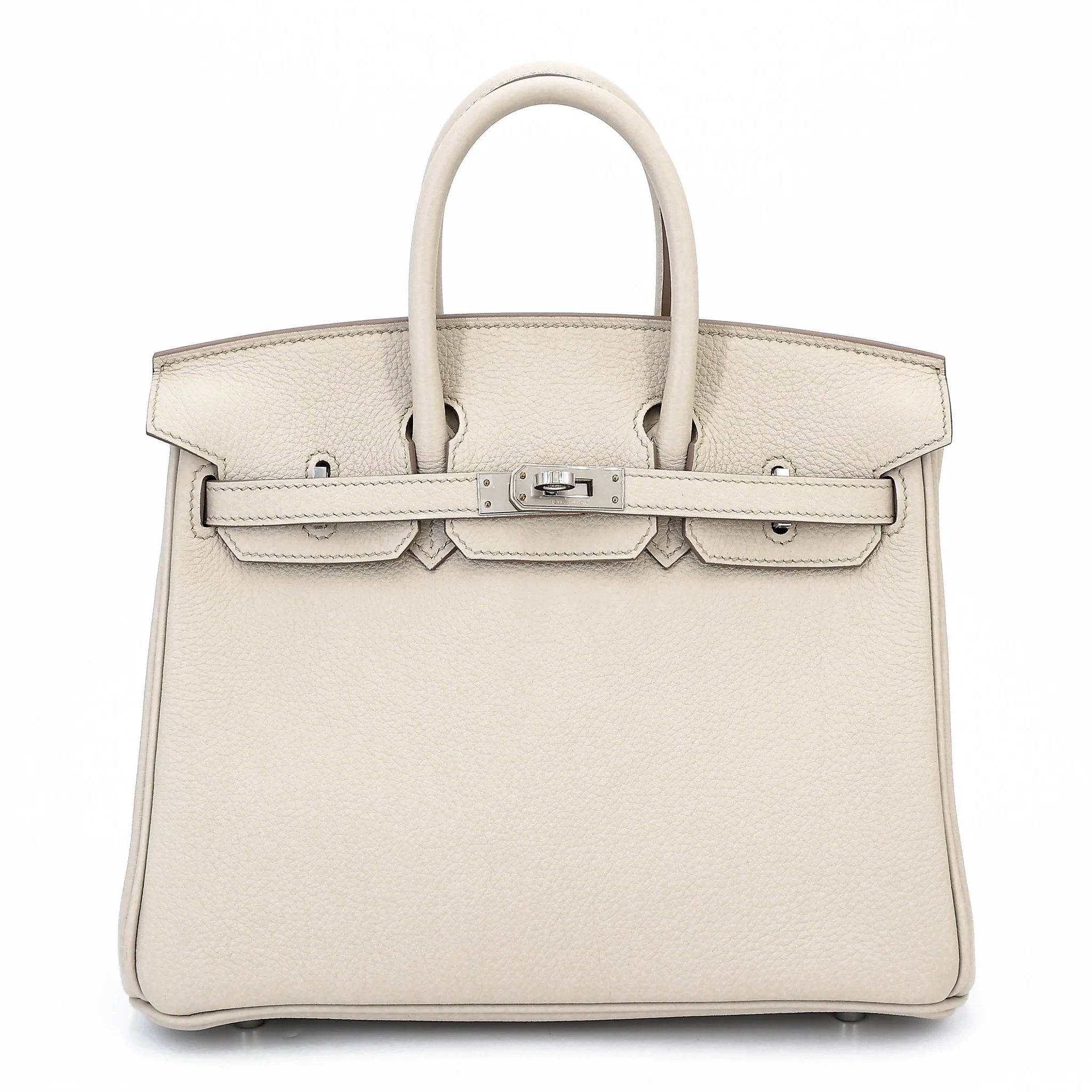 Hermes Birkin 25 Beton (8L) Togo Palladium hardware K (2025)