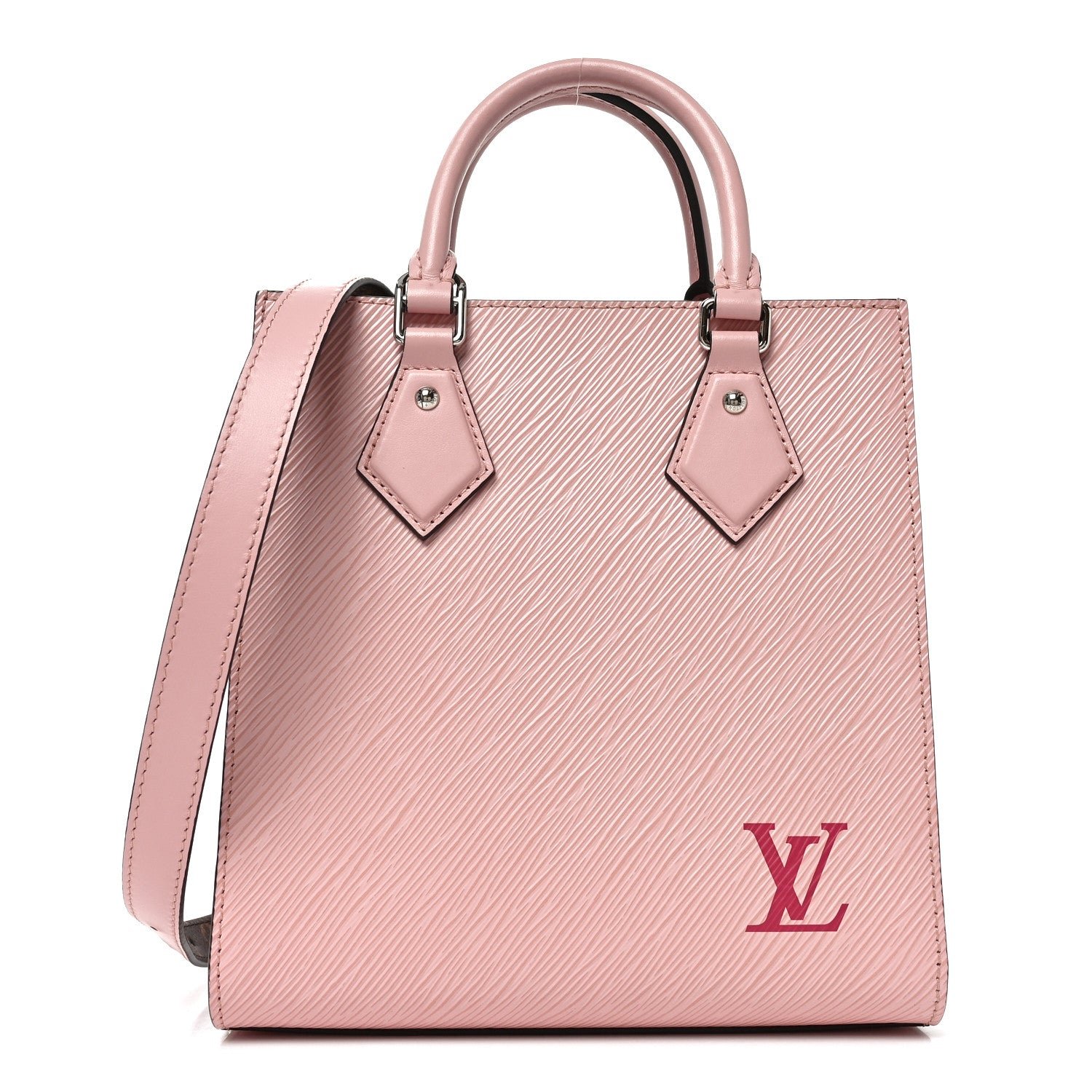 Louis Vuitton Epi Sac Plat BB Rose Ballerine