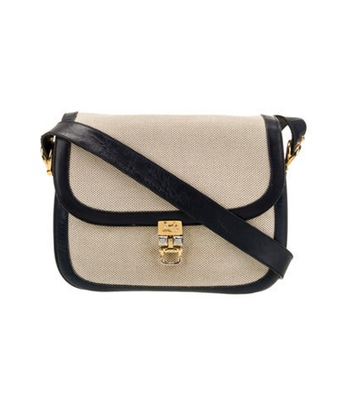 Celine Canvas Shoulder Bag Vintage