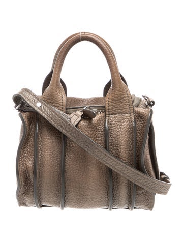 Leather Top Handle Bag