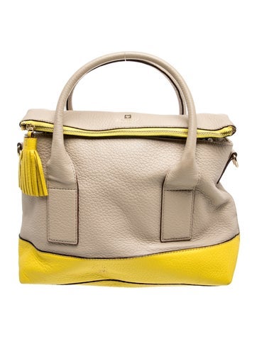 Leather Top Handle Bag