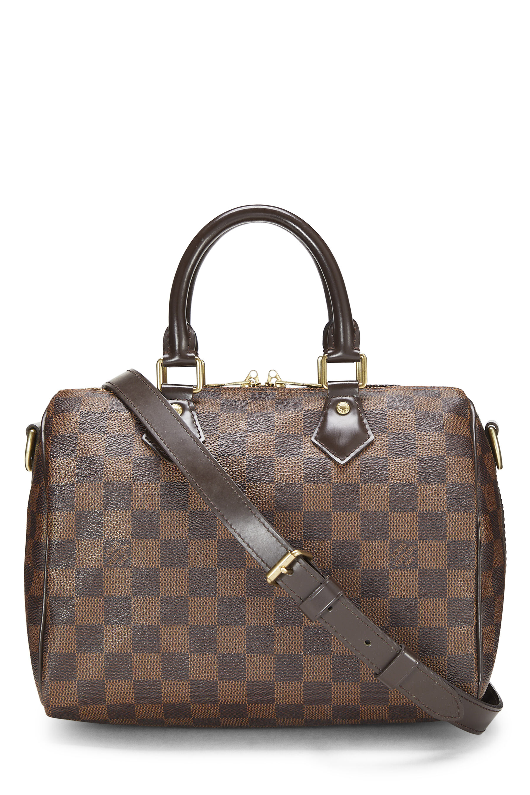Damier Ebene Speedy Bandouliere 25