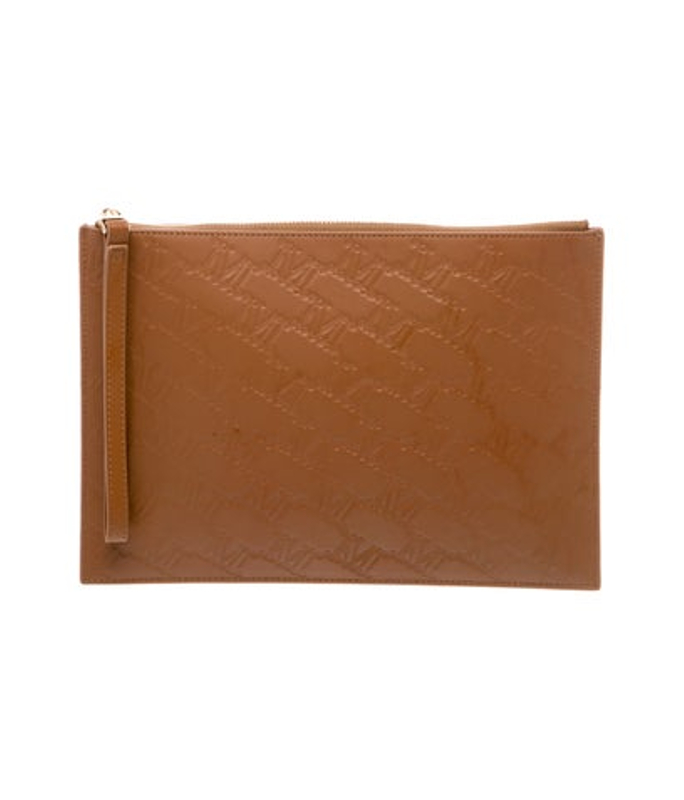 Max Mara Mara Leather Clutch