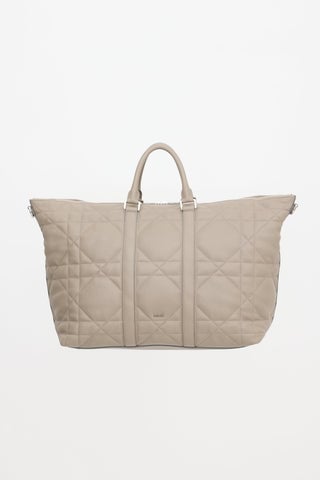 2024 Leather Maxi Cannage Weekender Bag