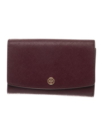 Saffiano Leather Clutch