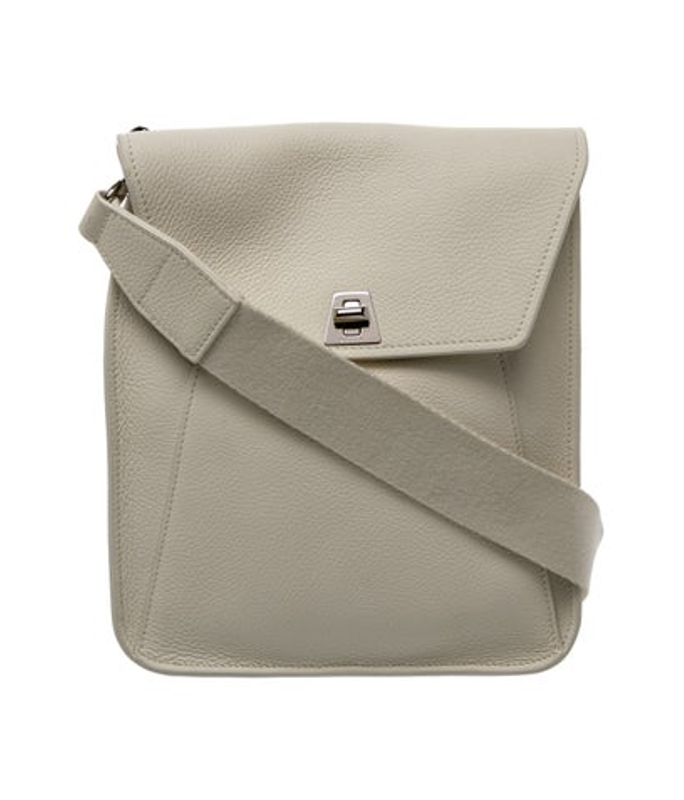 Akris Leather Messenger Bag