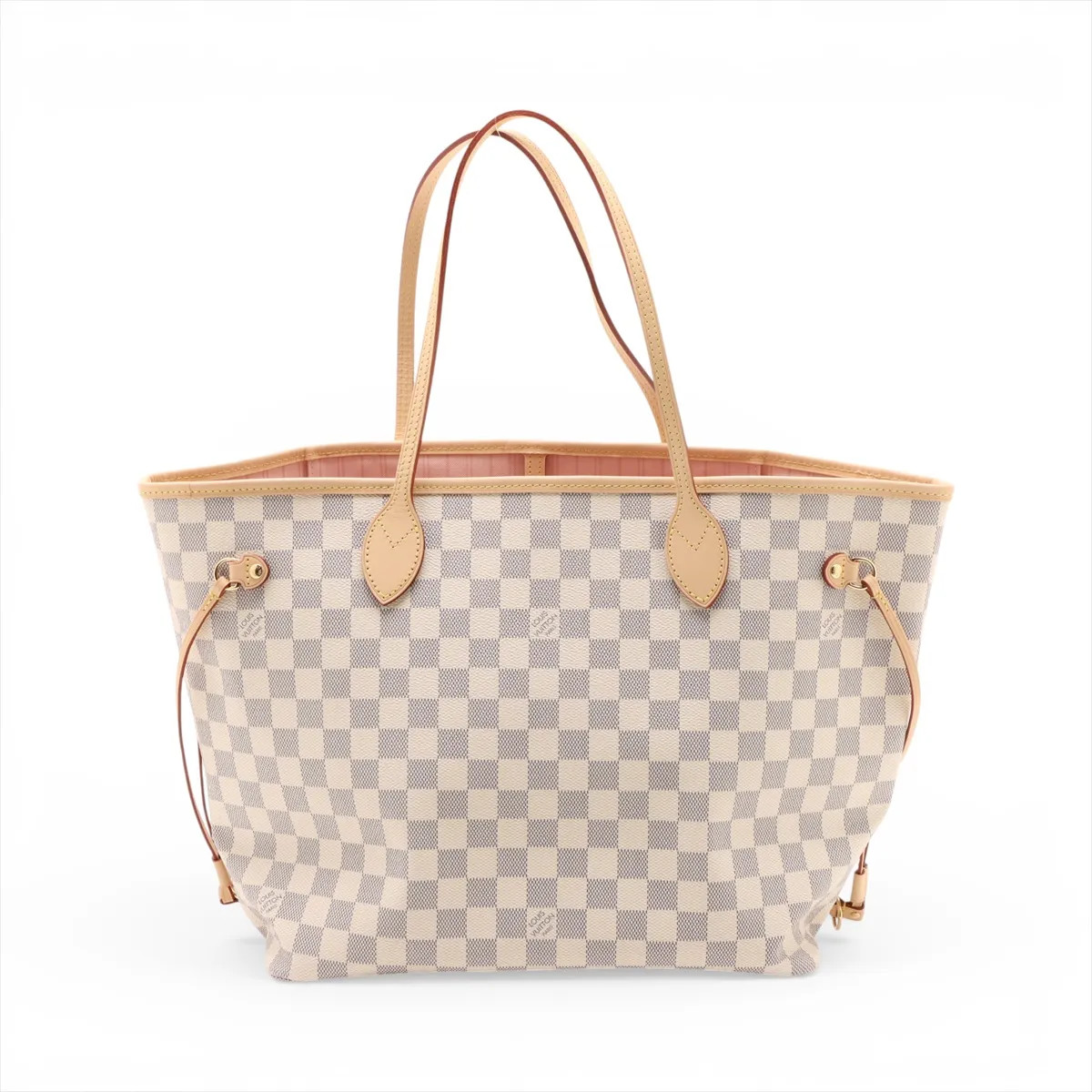 Louis Vuitton Damier Azure Neverfull MM N40603 White There was an RFID response