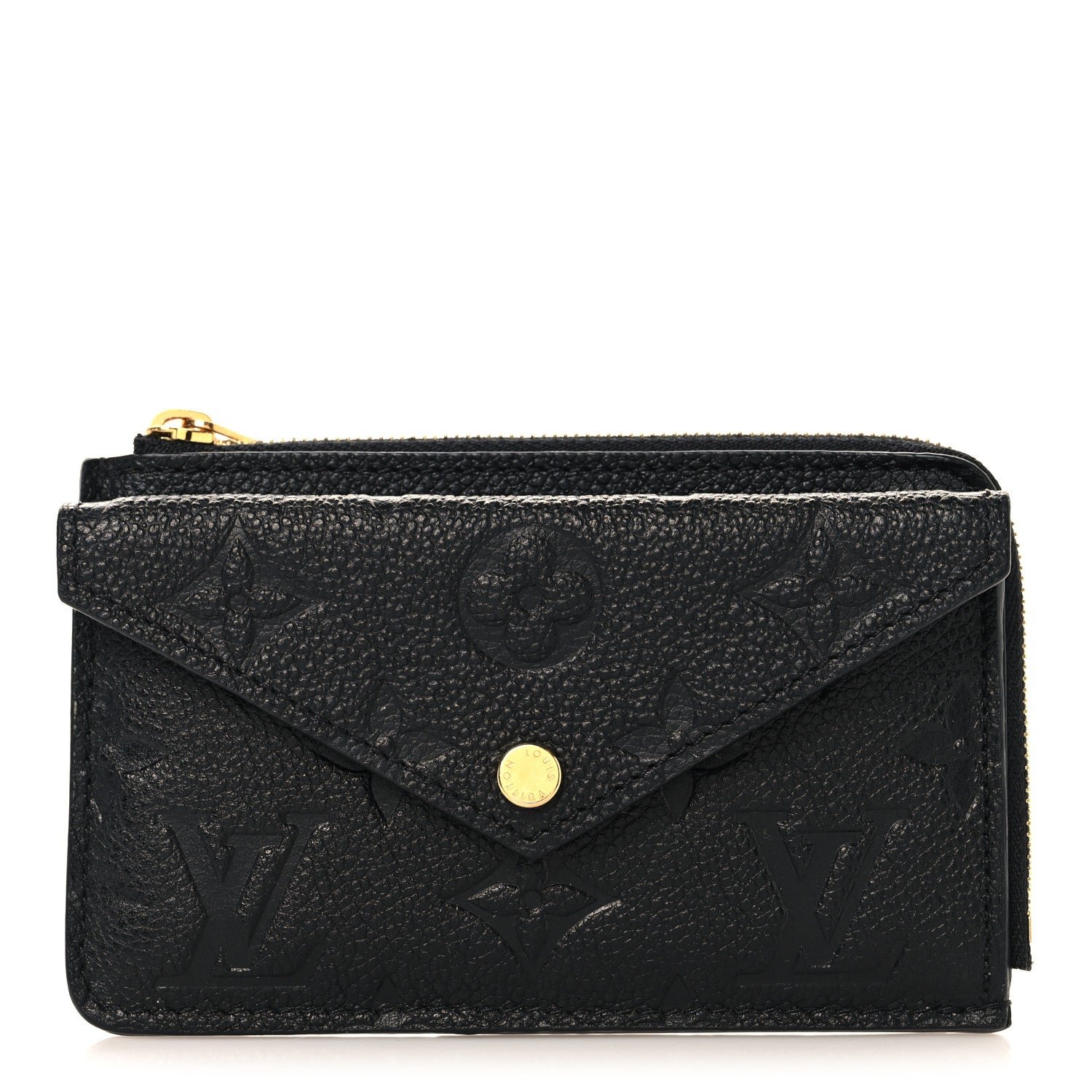 Louis Vuitton Empreinte Recto Verso Card Holder Black
