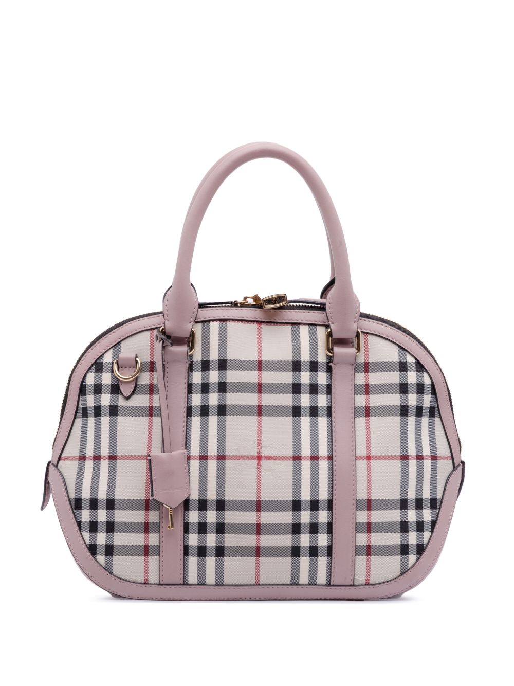 2000-2017 Small Haymarket Check Coated Canvas Orchard Bowling Bag satchel