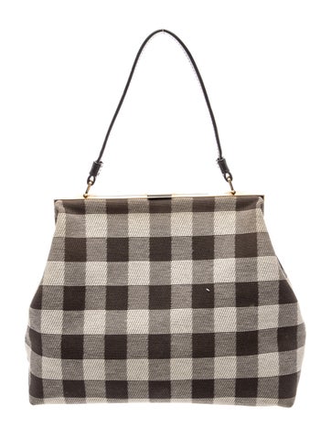 Mansur Gavriel Canvas Top Handle Bag Vintage