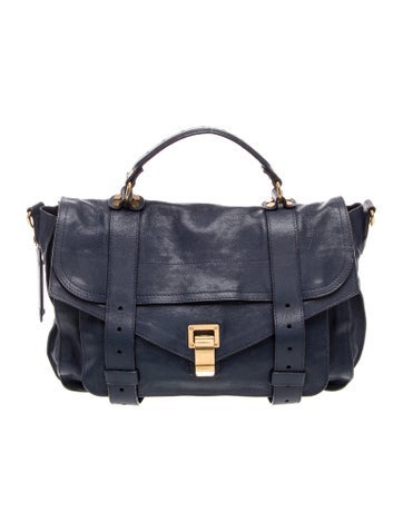 Leather Top Handle Bag