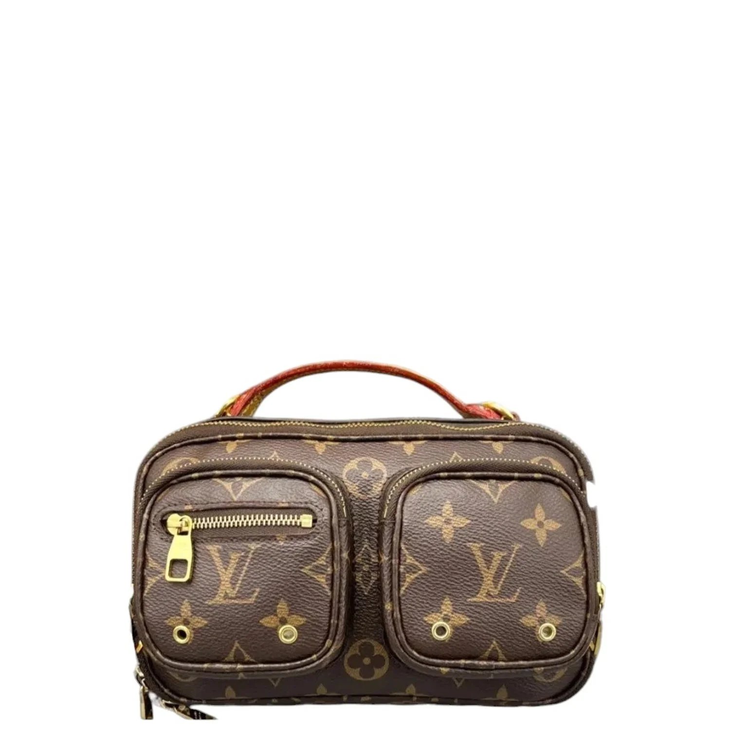 Coated Canvas Utility Crossbody
