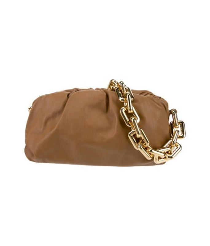 Bottega Veneta Veneta Leather Chain Pouch