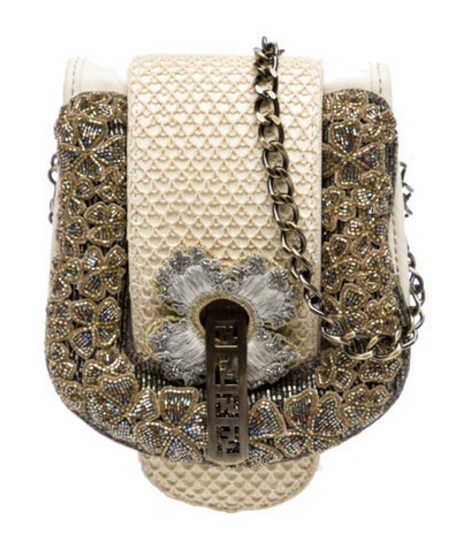 Fendi Leather Minaudiere