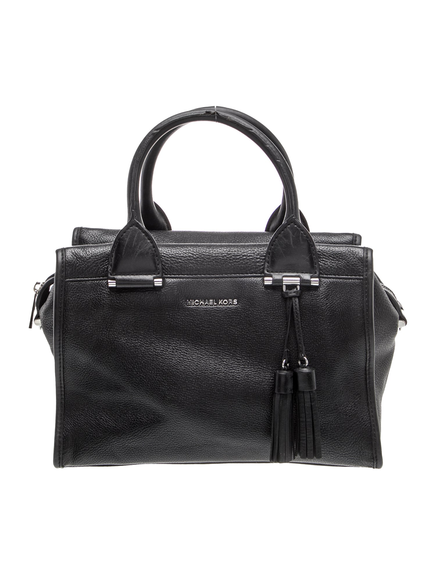 Leather Top Handle Bag