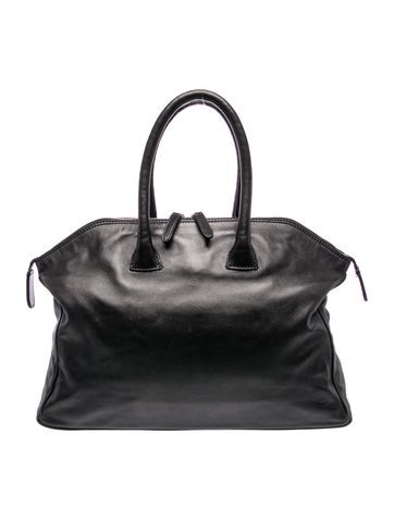 Zagliani Leather Tote