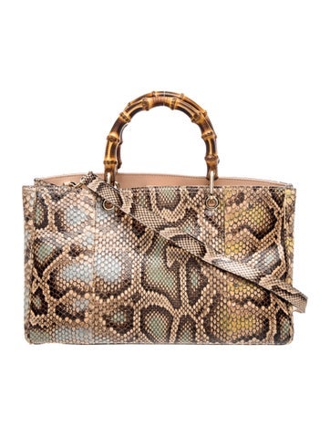 Bamboo Top Handle Bag