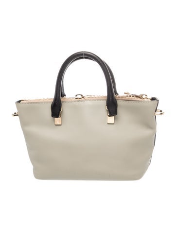 Leather Top Handle Bag